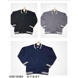 Фотография Кофта детская на мальчика 10363 black р.6-9 "Meloria" недорого оптом от прямого поставщика