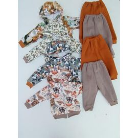 Костюм дитячий спортивний унісекс ML2299 grey р.22-26 "Meloria" недорого оптом від прямого постачальника