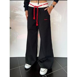 Штани спортивні жіночі TB20 black р.S-L "i8denim Women" недорого оптом від прямого постачальника