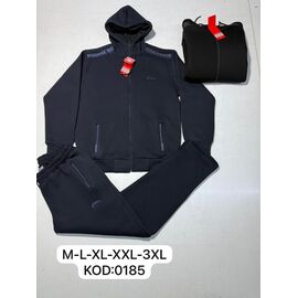 Костюм спортивний чоловічий 0185 black р.M-3XL "Cramp" недорого оптом від прямого постачальника