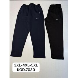 Фотография Штаны спортивные мужские 7030 navy р.3XL-5XL "Cramp" недорого оптом от прямого поставщика