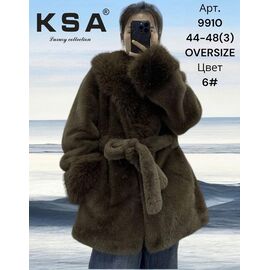 Фотография Куртка женская зимняя 9910-6 brown р.44-48 "DKNSEL" недорого оптом от прямого поставщика