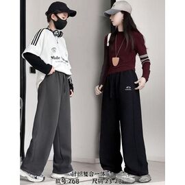 Фотография Штаны детские спортивные зимние унисекс 268 grey р.23-28 "Farbique" недорого оптом от прямого поставщика