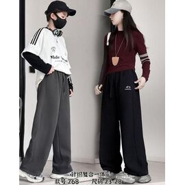 Фотография Штаны детские спортивные зимние унисекс 268 black р.23-28 "Farbique" недорого оптом от прямого поставщика