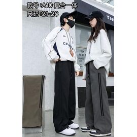 Фотография Штаны детские спортивные зимние унисекс A10 grey р.21-26 "Farbique" недорого оптом от прямого поставщика