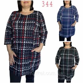 Туніка жіноча молодіжна розмір L — 4xl (48-56) (мікс-кол) "NICOLAS" недорого від прямого постачальника