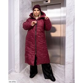 Жіноче пальто великого розміру р.50-52;54-56;58-60;62-64 (6кол.) "LETTI" купити недорого від прямого постачальника