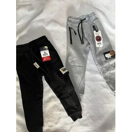 Штани дитячі спортивні зимові на хлопчика ZA1317 grey р.86-104 "Zayka" недорого оптом від прямого постачальника