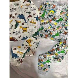 Дитяча піжама на хлопчика ZA1357 white р.6-9 "Zayka" недорого оптом від прямого постачальника