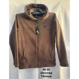 Кофта спортивна чоловіча MH1318 brown р.48-56 "WELL" недорого оптом від прямого постачальника