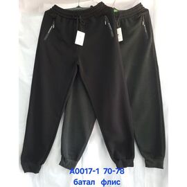 Штани спортивні чоловічі утеплені 0017-1 grey р.70-78 "Hoan" недорого оптом від прямого постачальника