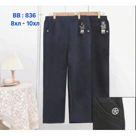 Фотография Штаны женские утеплённые 836 mix р.8XL-10XL "Hoan" недорого оптом от прямого поставщика