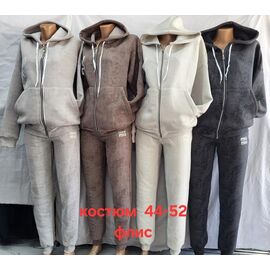 Фотография Костюм спортивный женский HN842 l.beige р.44-52 "Hoan" недорого оптом от прямого поставщика