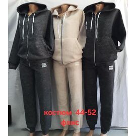 Фотография Костюм спортивный женский HN844 grey р.44-52 "Hoan" недорого оптом от прямого поставщика