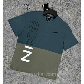 Футболка чоловіча стильна розміри M-3XL "PROSTOMEN" недорогого від прямого постачальника