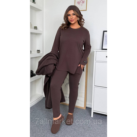 Костюм жіночий прогулянковий трикотаж на флісі (46-60) "LADA" недорого від прямого постачальника