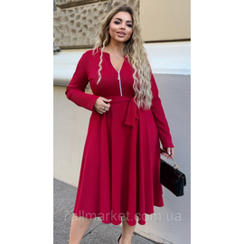 Фотография Платье женское трикотаж креп р-ры 46-60 "LADA" купить недорого от прямого поставщика