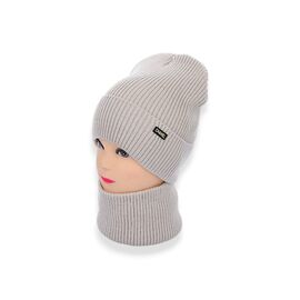 Комплект жіночий KFFW003-14 на флісі beige р.56-60 "Angelica" недорого оптом від прямого постачальника