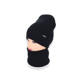 Комплект жіночий KFFW003-31 на флісі black р.56-60 "Angelica" недорого оптом від прямого постачальника