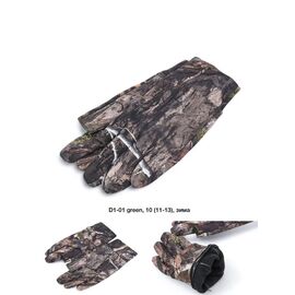 Рукавички дитячі на хлопчика D1-01 green р.11-13 "Descarrilado" недорого оптом від прямого постачальника