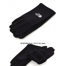 Рукавички дитячі на хлопчика MDRBM black р.11-13 "Descarrilado" недорого оптом від прямого постачальника