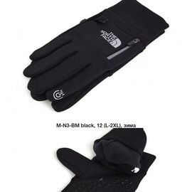Чоловічі рукавиці MN3-BM black р.L-2XL "Descarrilado" недорого оптом від прямого постачальника
