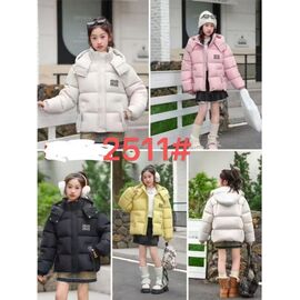 Фотография Курка детская зимняя на девочку 2511 milk р.130-170 "Farbique" недорого оптом от прямого поставщика