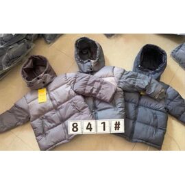 Курка дитяча зимова на дівчинку 841 black р.120-160 "Farbique" недорого оптом від прямого постачальника