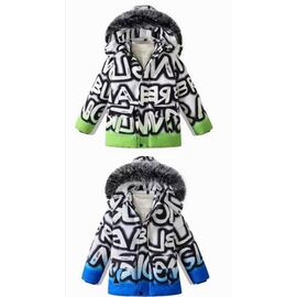 Фотография Курка детская зимняя на мальчика 140 l.green р.3-8 "Farbique" недорого оптом от прямого поставщика