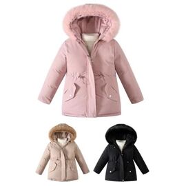 Фотография Курка детская зимняя на девочку 159 powder р.4-12 "Farbique" недорого оптом от прямого поставщика