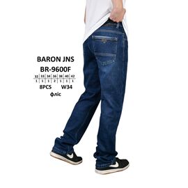 Фотография Джинсы мужские BR-9600F blue р.32-42 "God Baron" недорого оптом от прямого поставщика