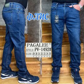Фотография Джинсы мужские PV-1492 blue р.29-36 "God Baron" недорого оптом от прямого поставщика