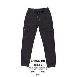 Фотография Джинсы мужские 8553-1 black р.29-38 "God Baron" недорого оптом от прямого поставщика