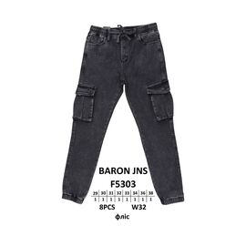 Фотография Джинсы мужские F5303 black р.29-38 "God Baron" недорого оптом от прямого поставщика