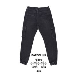 Фотография Джинсы мужские F5805 black р.32-38 "God Baron" недорого оптом от прямого поставщика