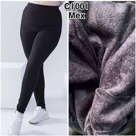 Штани жіночі на хутрі розміри XL-5XL "STELLA" недорого від прямого постачальника