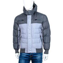 Фотография Куртка мужская зимняя 2686 grey р.M-2XL "Meisty" недорого оптом от прямого поставщика