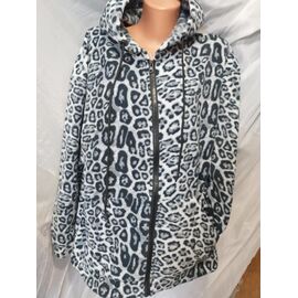 Сорочка тепла жіноча 586-1 d.grey р.52-56 "Galina" недорого оптом від прямого постачальника