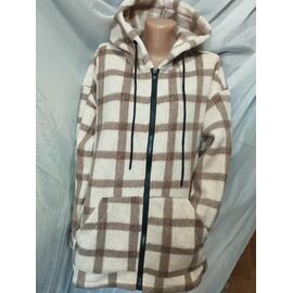 Сорочка тепла жіноча 586-1 beige р.52-56 "Galina" недорого оптом від прямого постачальника