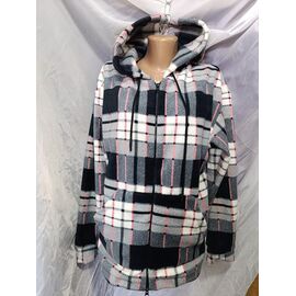 Сорочка тепла жіноча 586 black р.46-50 "Galina" недорого оптом від прямого постачальника