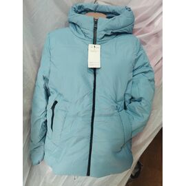 Куртка жіноча демісезонна 159 l.blue р.50-56 "Galina" недорого оптом від прямого постачальника