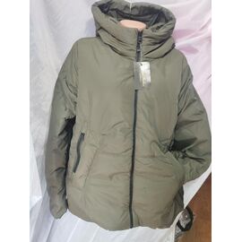 Куртка жіноча демісезонна 159 khaki р.50-56 "Galina" недорого оптом від прямого постачальника