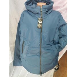 Куртка жіноча демісезонна 159 blue р.50-56 "Galina" недорого оптом від прямого постачальника