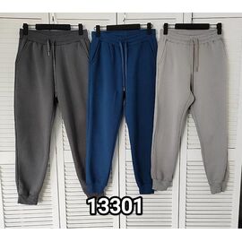 Фотография Штаны спортивные мужские 13301 l.grey р.48-52 "LOOK" недорого оптом от прямого поставщика