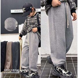 Штани дитячі спортивні зимові на хлопчика 8934 l.grey р.4-8 "Фунтик" недорого оптом від прямого постачальника