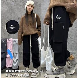 Штани дитячі спортивні зимові на дівчинку 8937 l.grey р.4-8 "Фунтик" недорого оптом від прямого постачальника