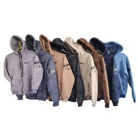 Кофта дитяча спортивна тепла на хлопчика SV843 l.blue р.11-15 "WHITE" недорого оптом від прямого постачальника