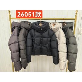 Куртка жіноча зимова K26051 khaki р.44-50 "FLORA" недорого оптом від прямого постачальника