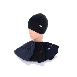 Шапка чоловіча зимова MW012-1 на флісі mix р.56-60 "Angelica" недорого оптом від прямого постачальника