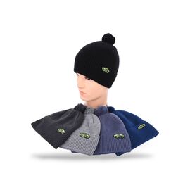 Шапка чоловіча зимова MW024-7 на флісі mix р.56-60 "Angelica" недорого оптом від прямого постачальника